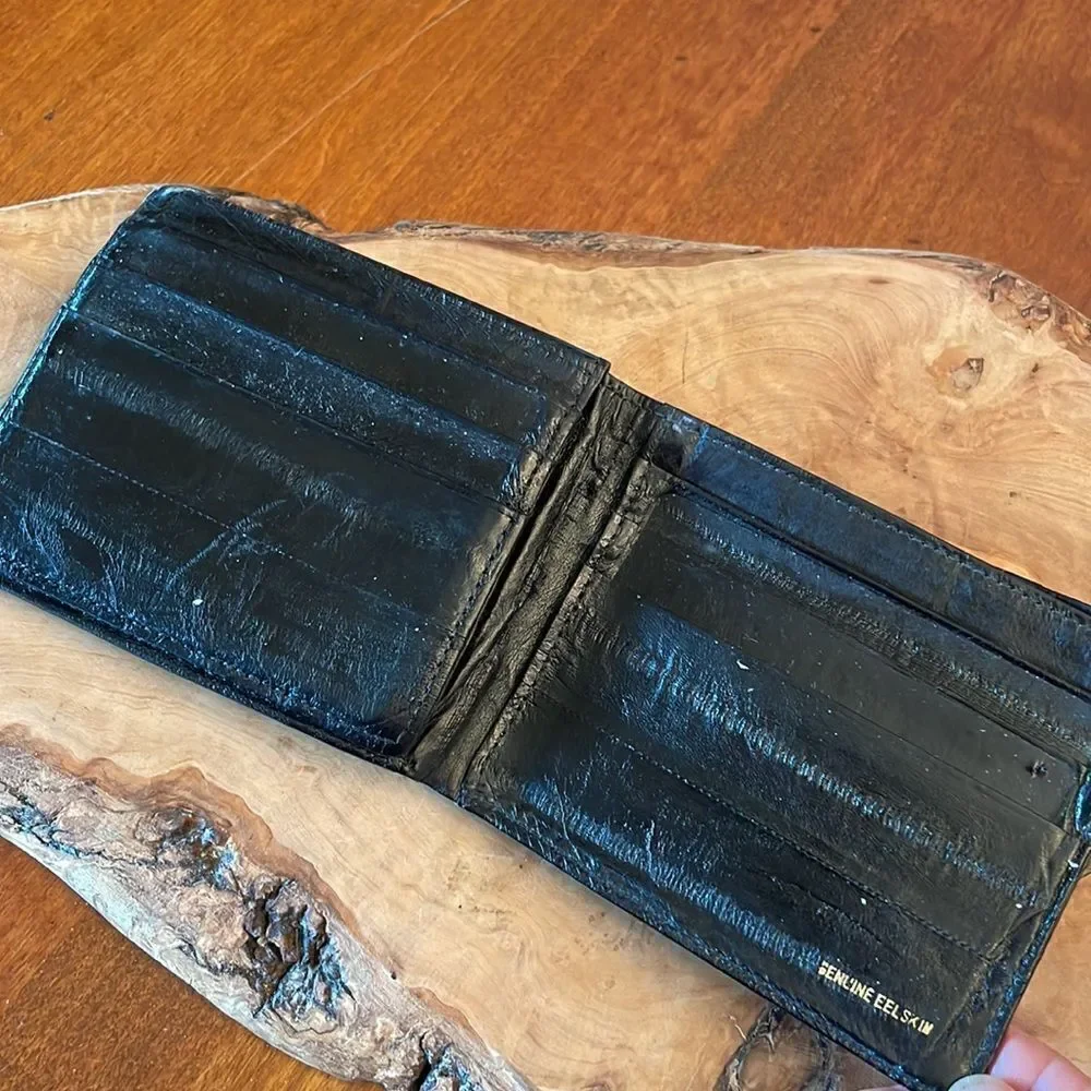 Eel Skin Wallet